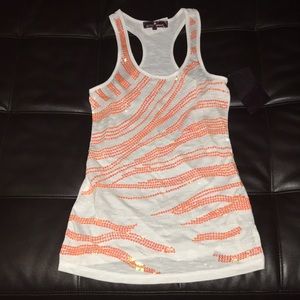 Sequin design racerback